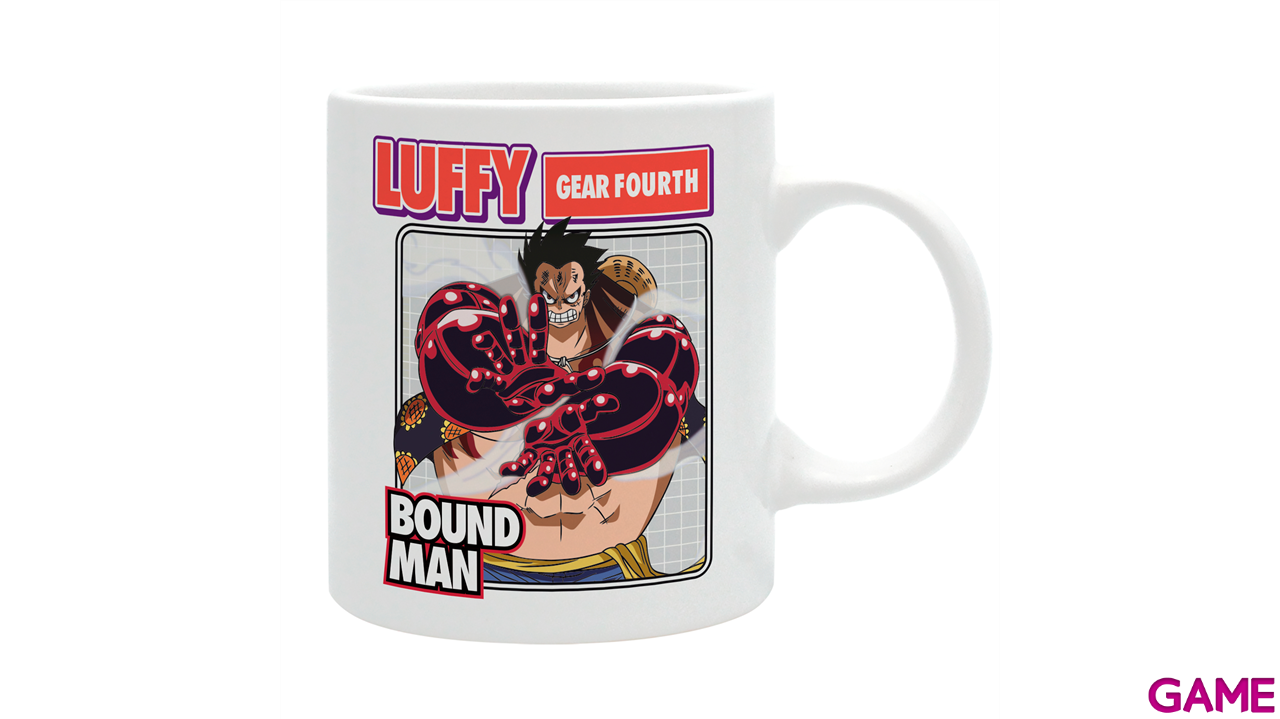 Taza One Piece Luffy Gear 4th Bound man 320ml-0