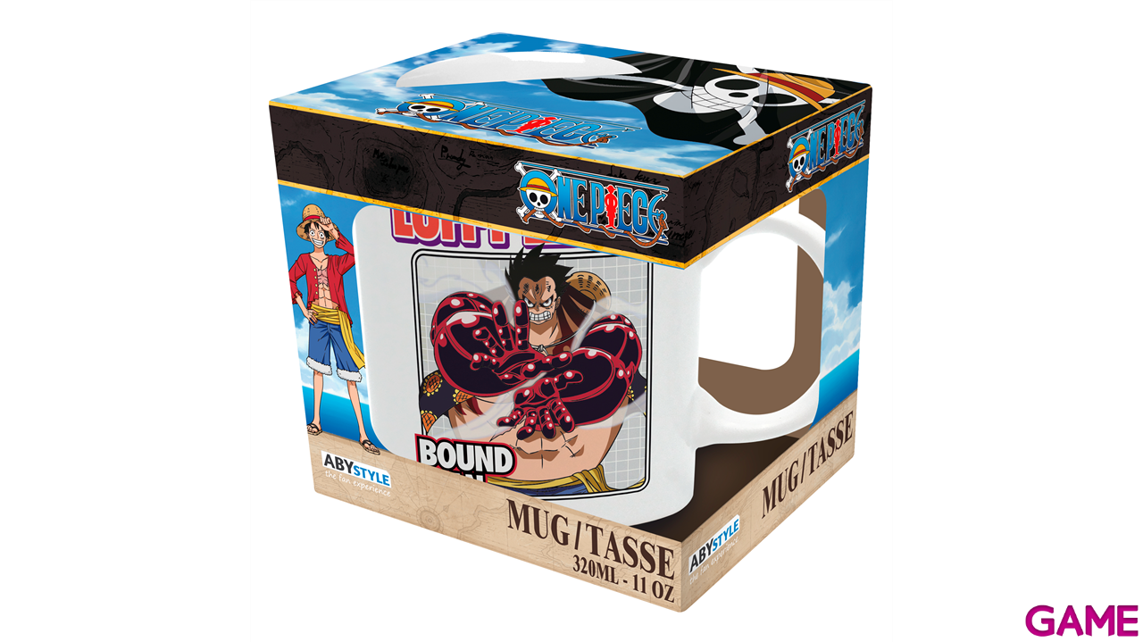 Taza One Piece Luffy Gear 4th Bound man 320ml-3