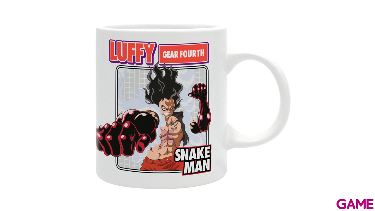 Taza One Piece Luffy Gear 4th Snake man 320ml-1