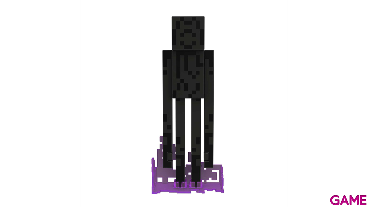 Minecraft Figura Enderman Diamond Level 14cm-1