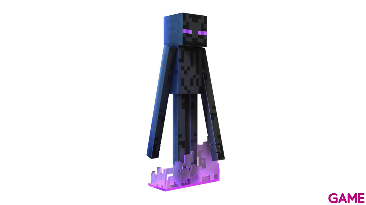 Minecraft Figura Enderman Diamond Level 14cm-2