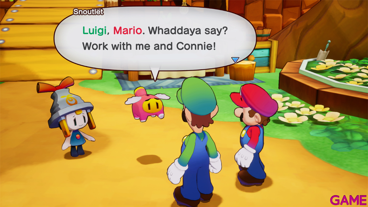 Mario & Luigi Conexion Fraternal-14
