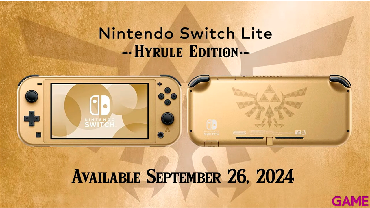 Nintendo Switch Lite Hyrule Edition + 12 meses Nintendo Switch Online-2