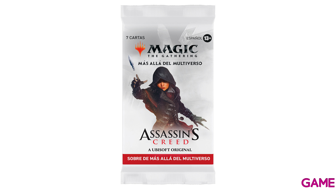 Sobre Magic the Gathering Más allá del Multiverso: Assassin´s Creed Beyond-Booster español-0