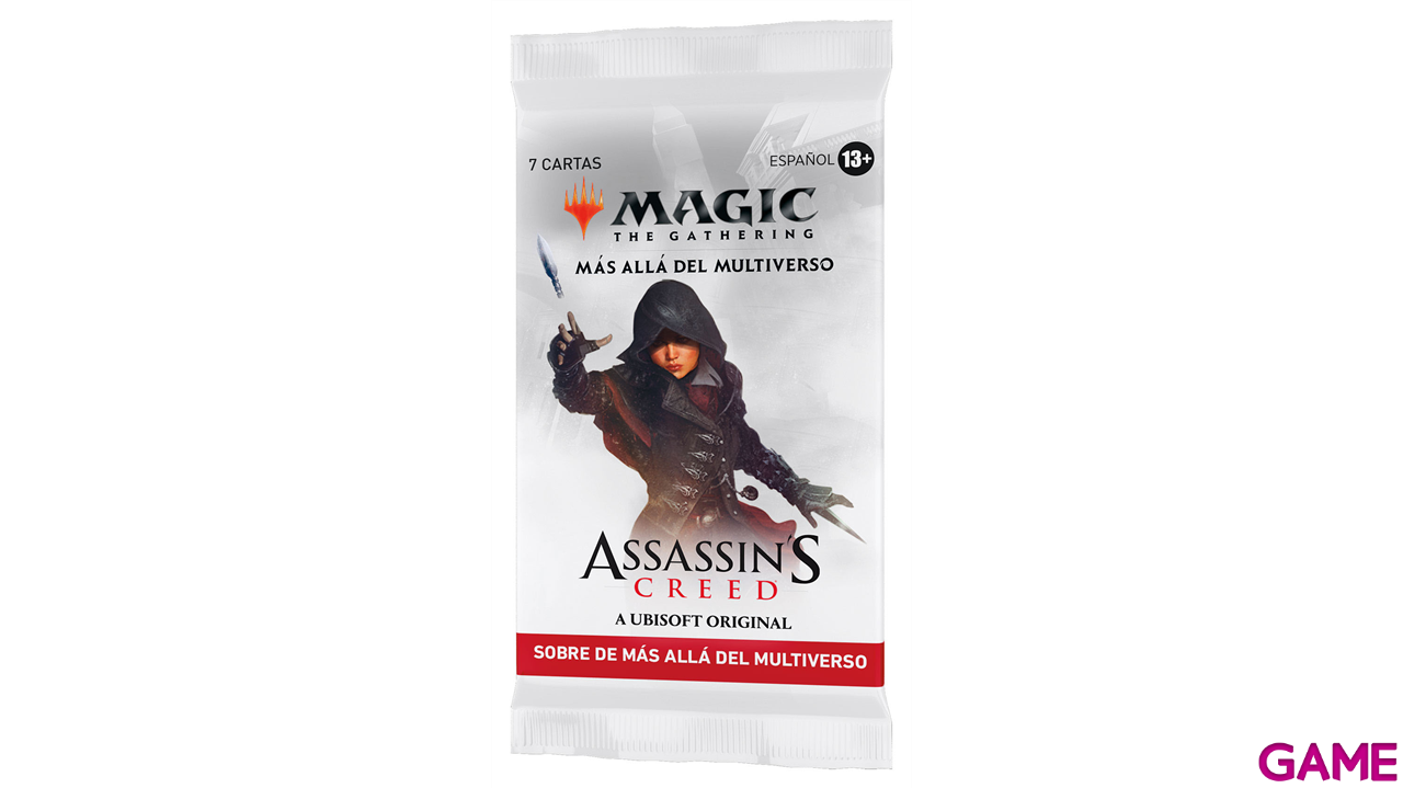 Sobre Magic the Gathering Más allá del Multiverso: Assassin´s Creed Beyond-Booster español-1