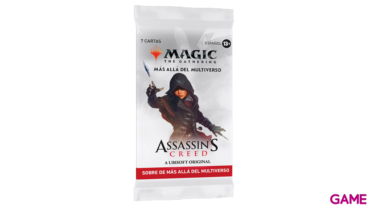 Sobre Magic the Gathering Más allá del Multiverso: Assassin´s Creed Beyond-Booster español-2