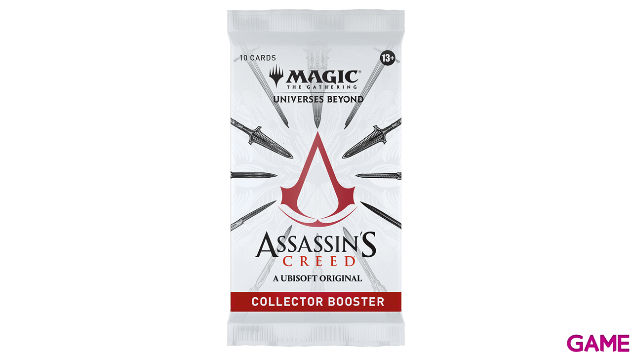 Sobre Coleccionista Magic the Gathering Universes Beyond: Assassin´s Creed Sammler Booster ingles-0