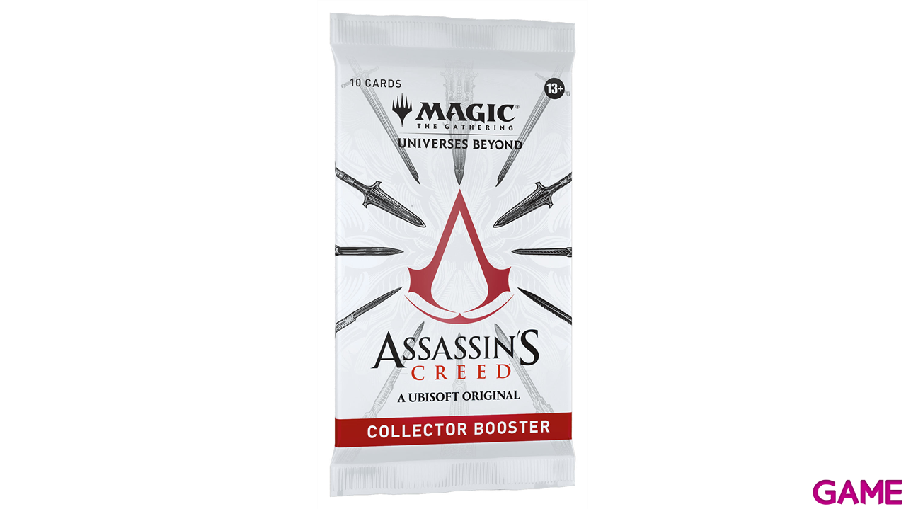 Sobre Coleccionista Magic the Gathering Universes Beyond: Assassin´s Creed Sammler Booster ingles-2