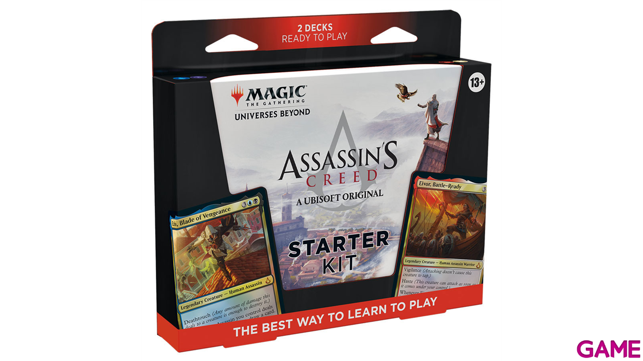 Kit Inicio Magic the Gathering Universes Beyond: Assassin´s Creed inglés-0