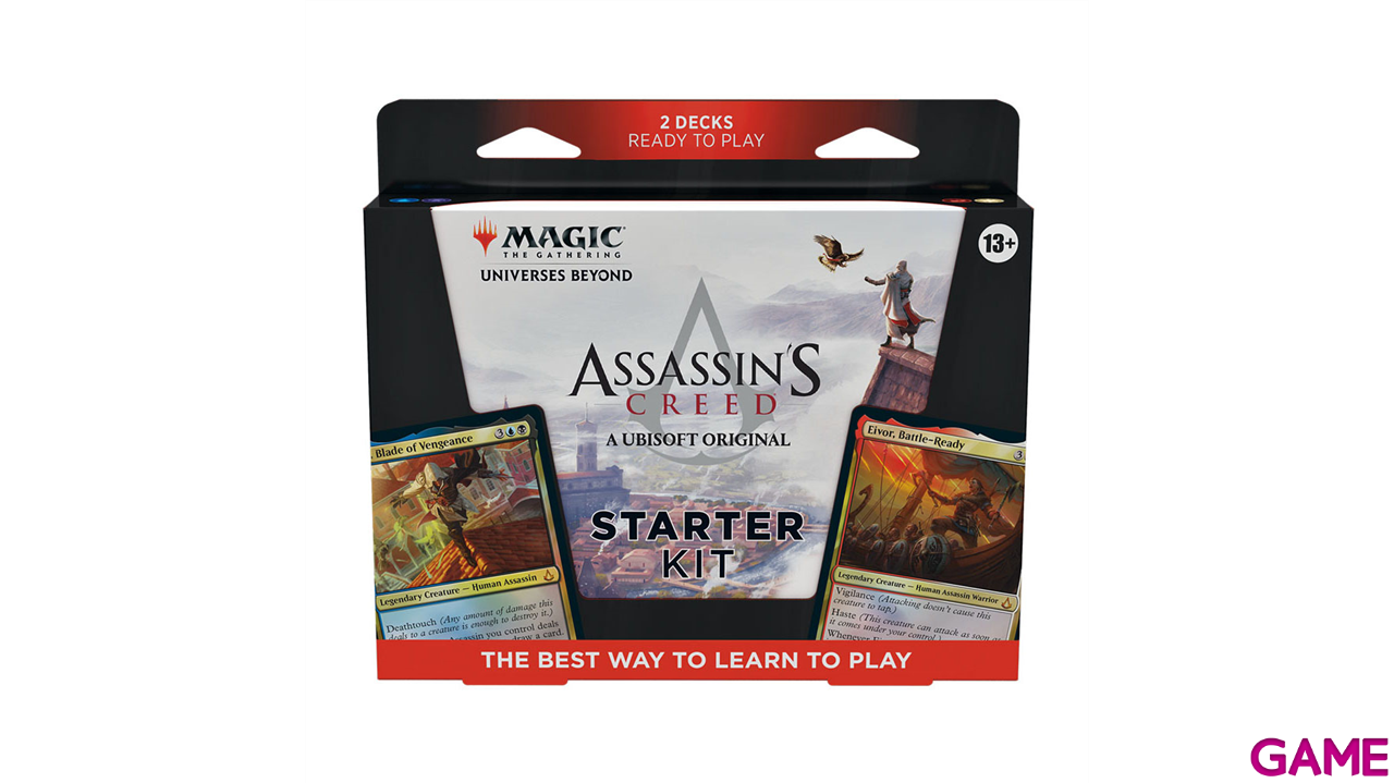 Kit Inicio Magic the Gathering Universes Beyond: Assassin´s Creed inglés-1