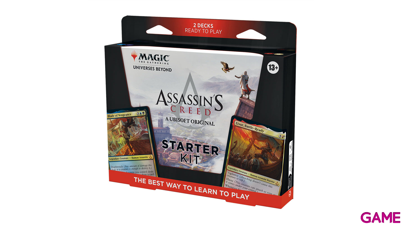 Kit Inicio Magic the Gathering Universes Beyond: Assassin´s Creed inglés-2
