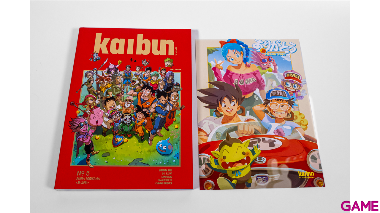 Revista Kaibun Nº5 + lamina Toriyama exclusiva-1
