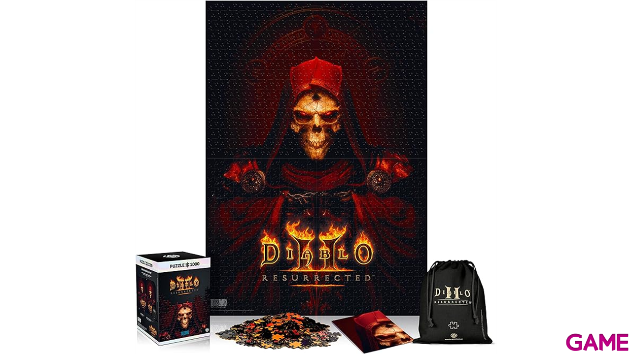 Puzzle Diablo II Resurrected de 1000 piezas-0
