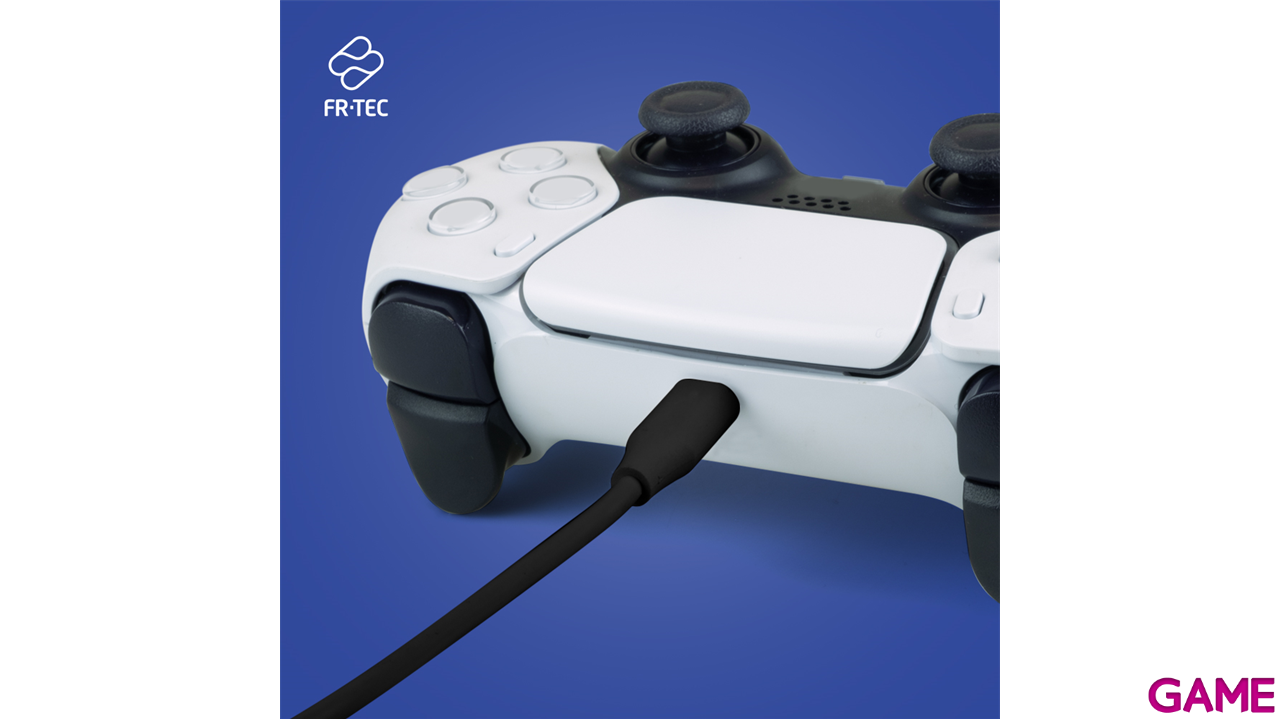 Cable USB-C de Carga y Datos para Mando FR-Tec (doble conexión USB-A y C)-2