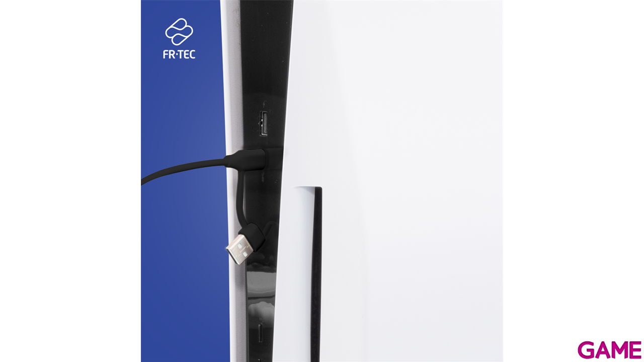 Cable USB-C de Carga y Datos para Mando FR-Tec (doble conexión USB-A y C)-3