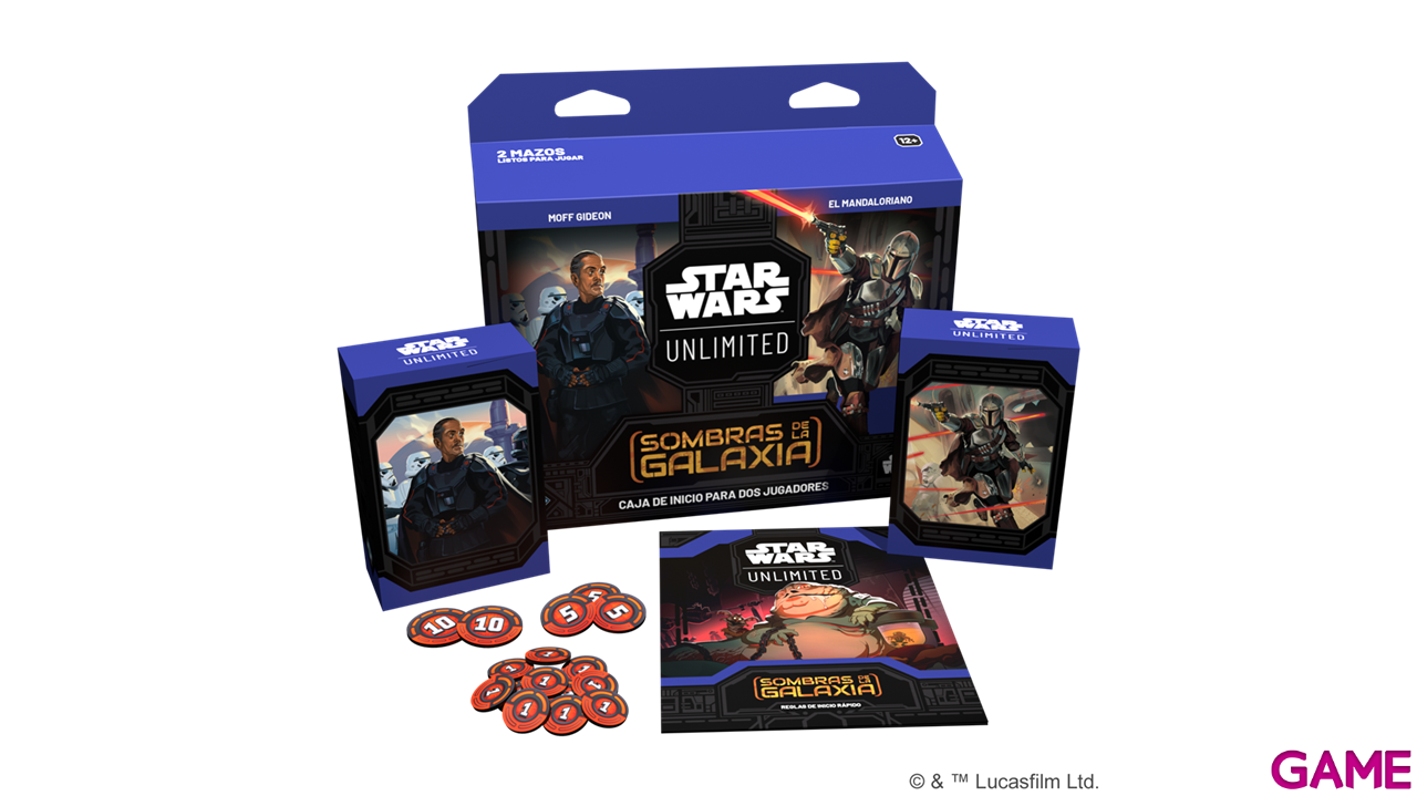 Caja de Inicio Star Wars Unlimited Sombras de la Galaxia-2