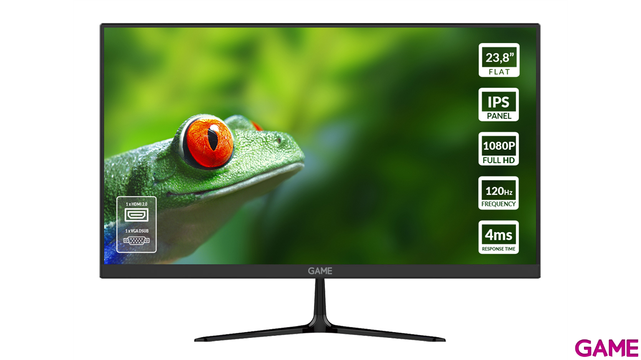 GAME M24I2 24´´ - IPS - Full HD - 100Hz - Monitor Multimedia y Oficina-0