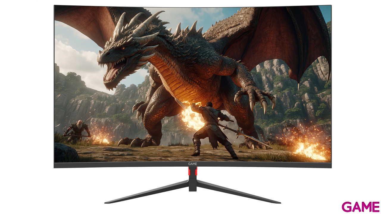 GAME M24GC7 - 24´´ - VA - Full HD - 200Hz - Curvo - Monitor Gaming-4