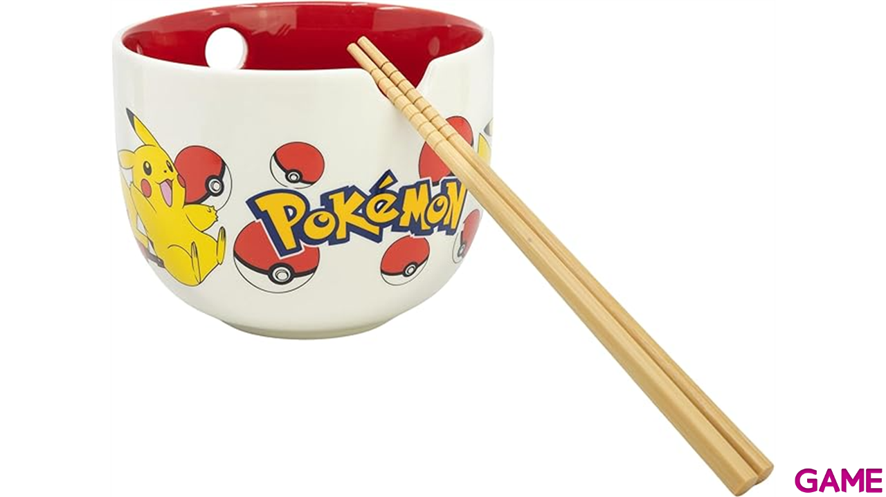 Bowl de Ramen con palillos Pokemon-3