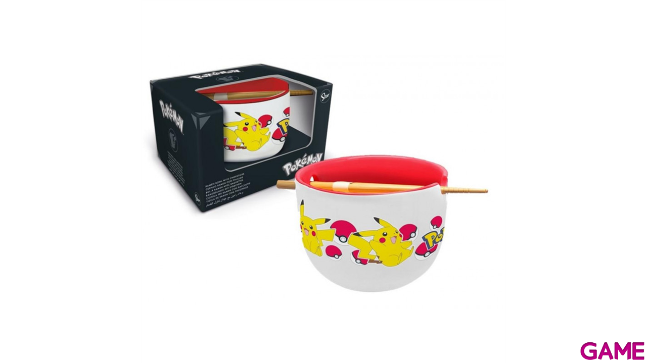 Bowl de Ramen con palillos Pokemon-1