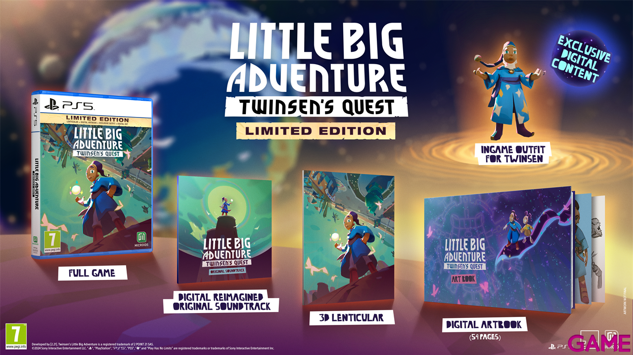 Little Big Adventure Twinsen´s Quest Limited Edition-3