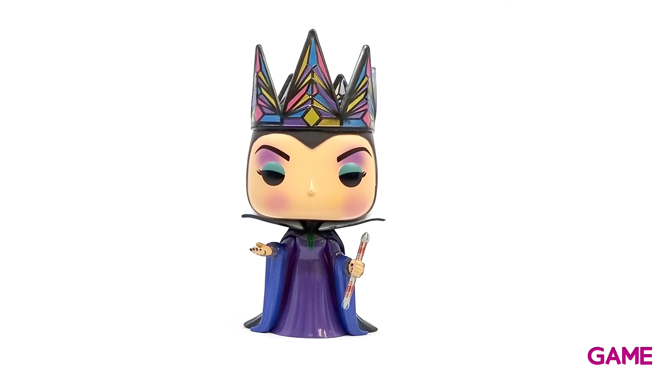 Figura POP Disney Reina Malvada Vestido Negro y Morado-9