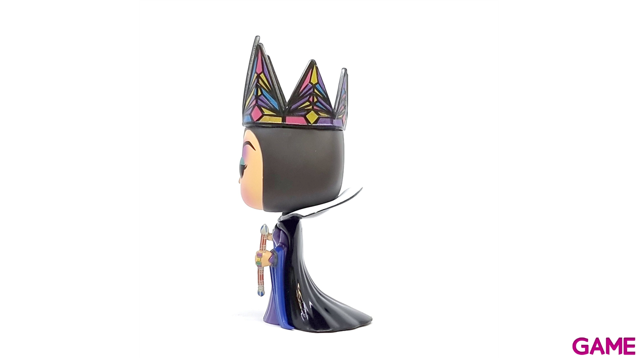 Figura POP Disney Reina Malvada Vestido Negro y Morado-6