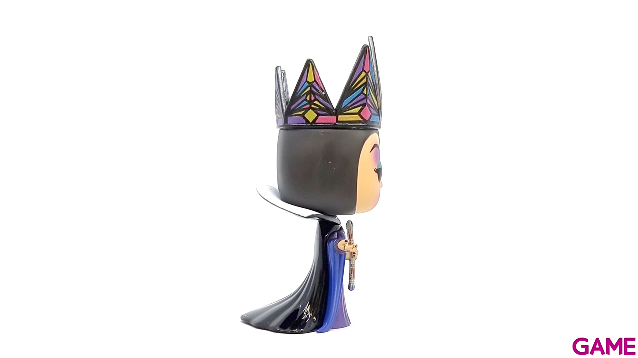 Figura POP Disney Reina Malvada Vestido Negro y Morado-7
