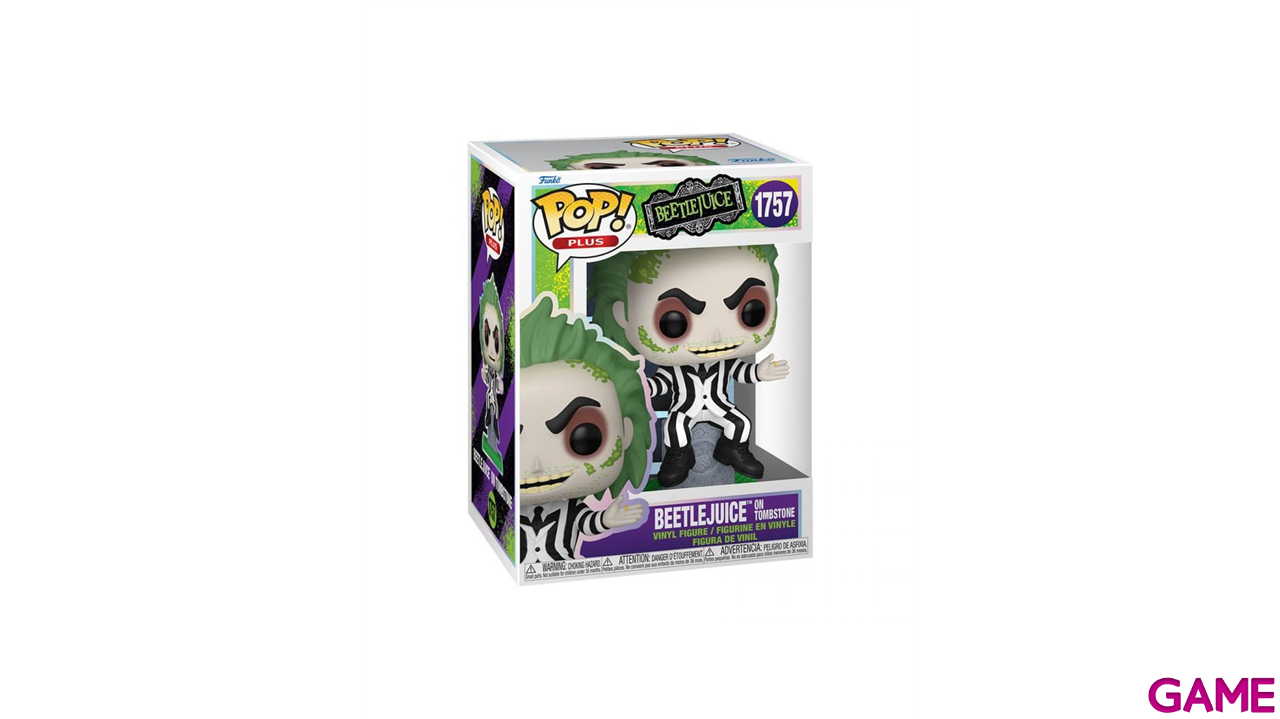 Figura POP Plus Beetlejuice with Tombstone-1