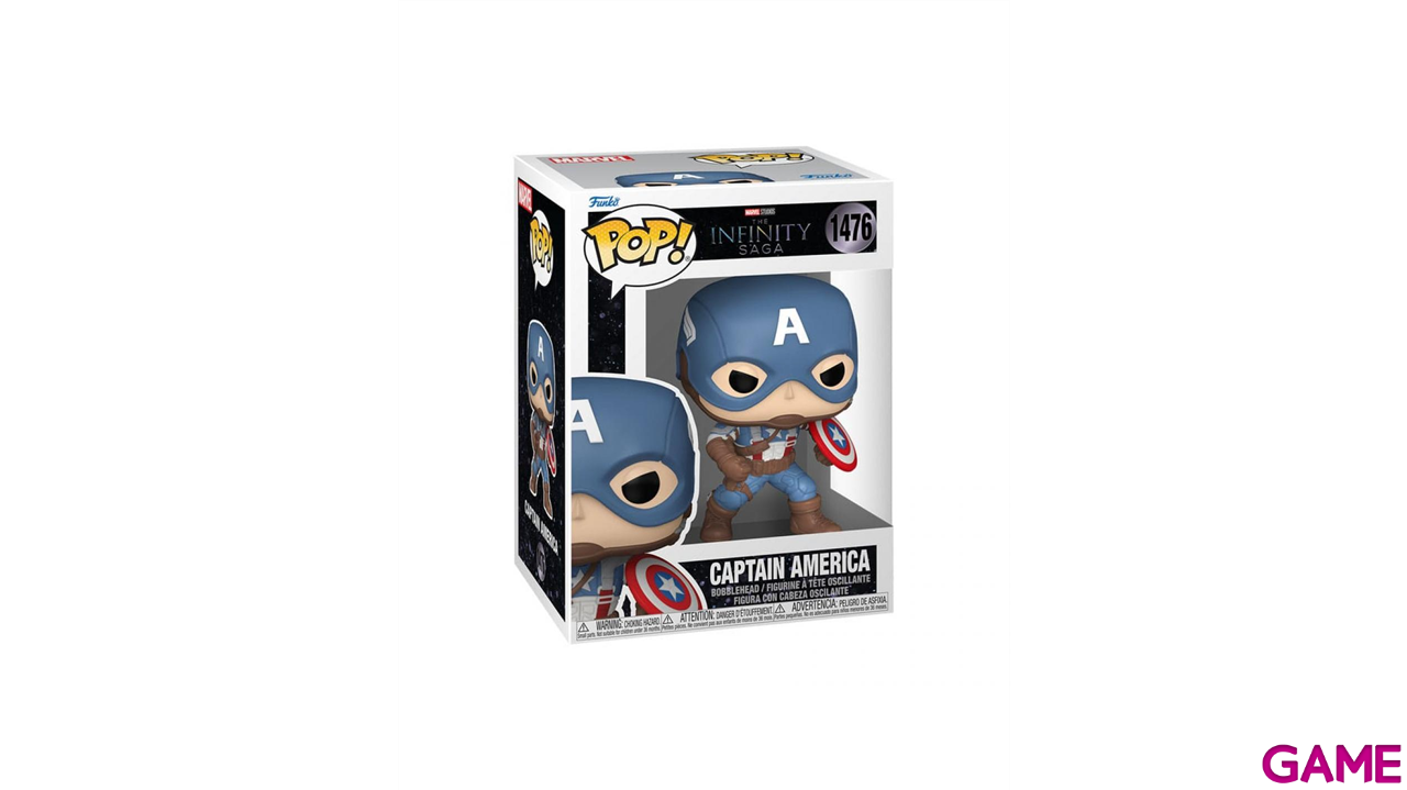 Figura POP Marvel Captain America-1