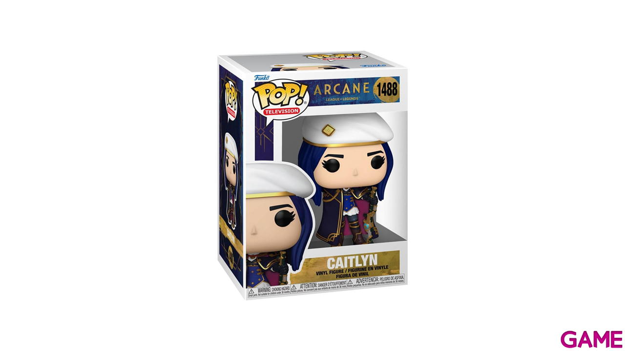 Figura POP Animation  LOL Arcane  Caitlyn-1