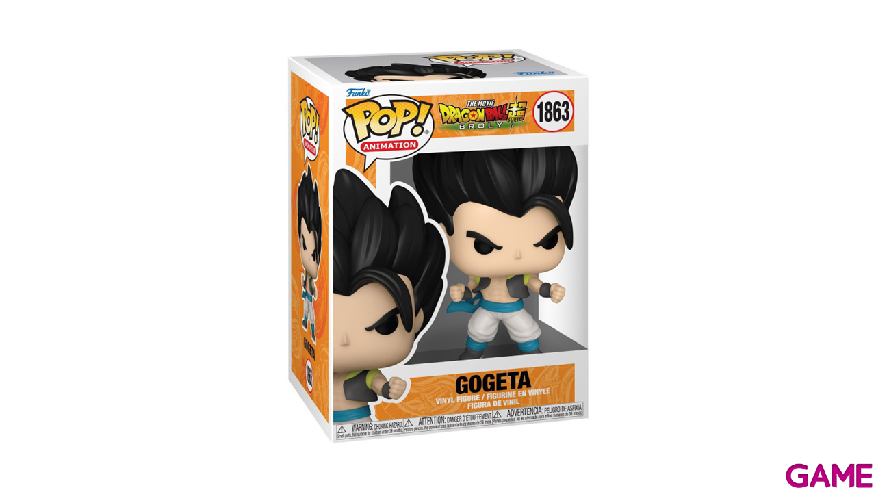 Figura POP! Animation The Movie Dragon Ball Super Broly Figura de Vinilo Gogeta-0