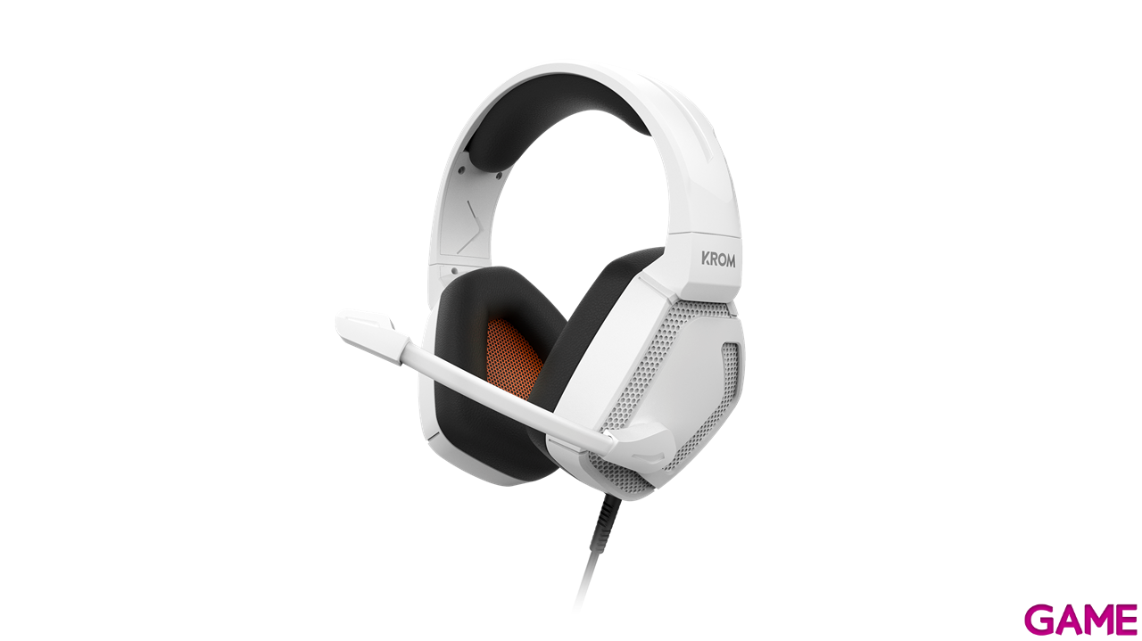 Krom Kopa Pro Blanco PC - PS5 - PS4 - Switch - Movil - Auriculares Gaming-2