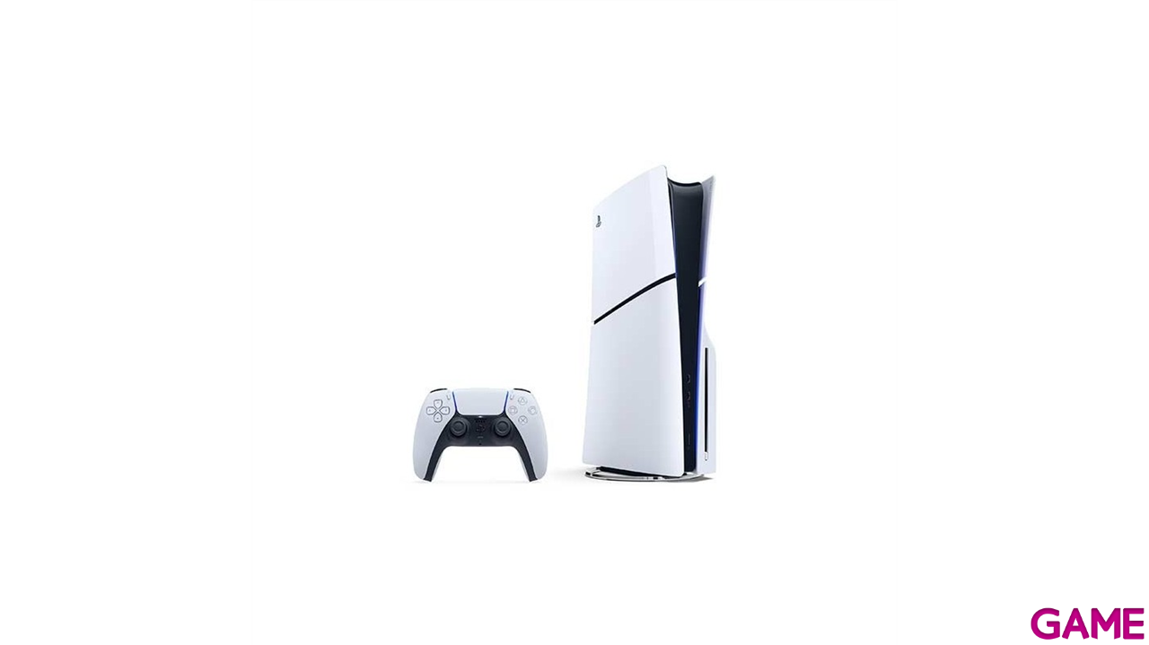PlayStation 5 Modelo Slim + Mando Inalámbrico DualSense Blanco-1