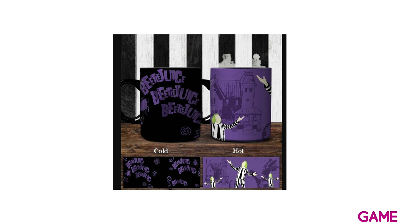Taza termosensible Bettlejuice 300ml-0