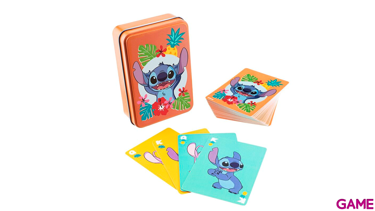 Baraja de cartas Poker Lilo y Stitch-1