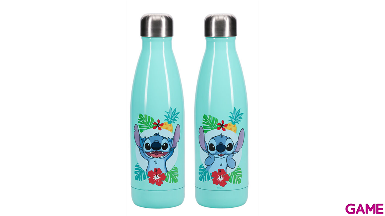 Botella metálica Stitch hawaiano Lilo & Stitch-0