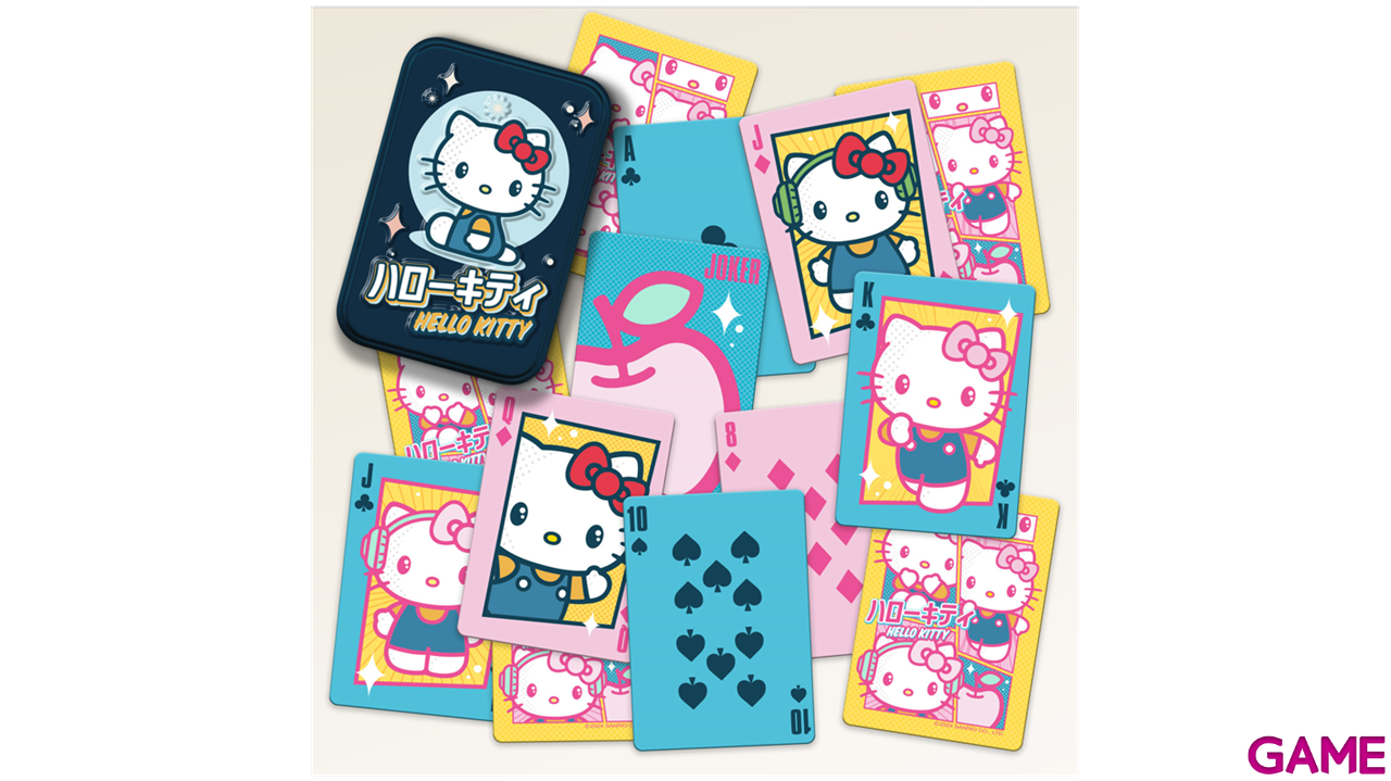 Baraja de cartas Poker Hello Kitty-1