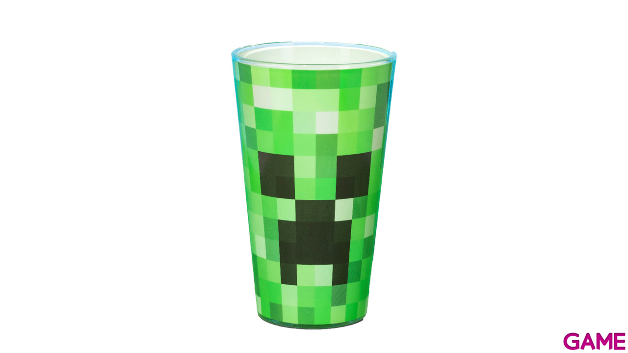 Vaso con capacidad de 400ml con licencia oficial de MINECRAFT.-1