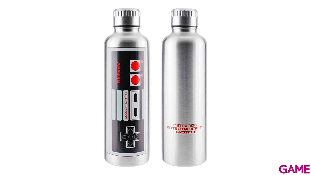 Botella Metalica Nintendo NES-0