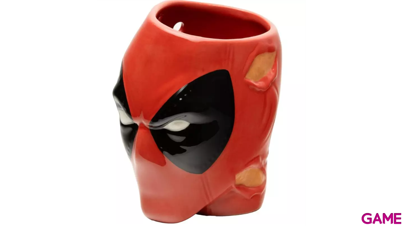 Maceta para plantas y bolígrafos Deadpool.-1