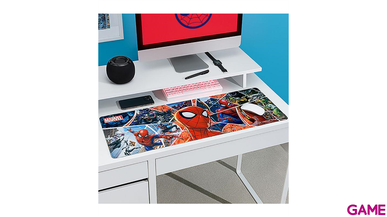 Alfombrilla XL para ordenador con licencia oficial de Spiderman-2