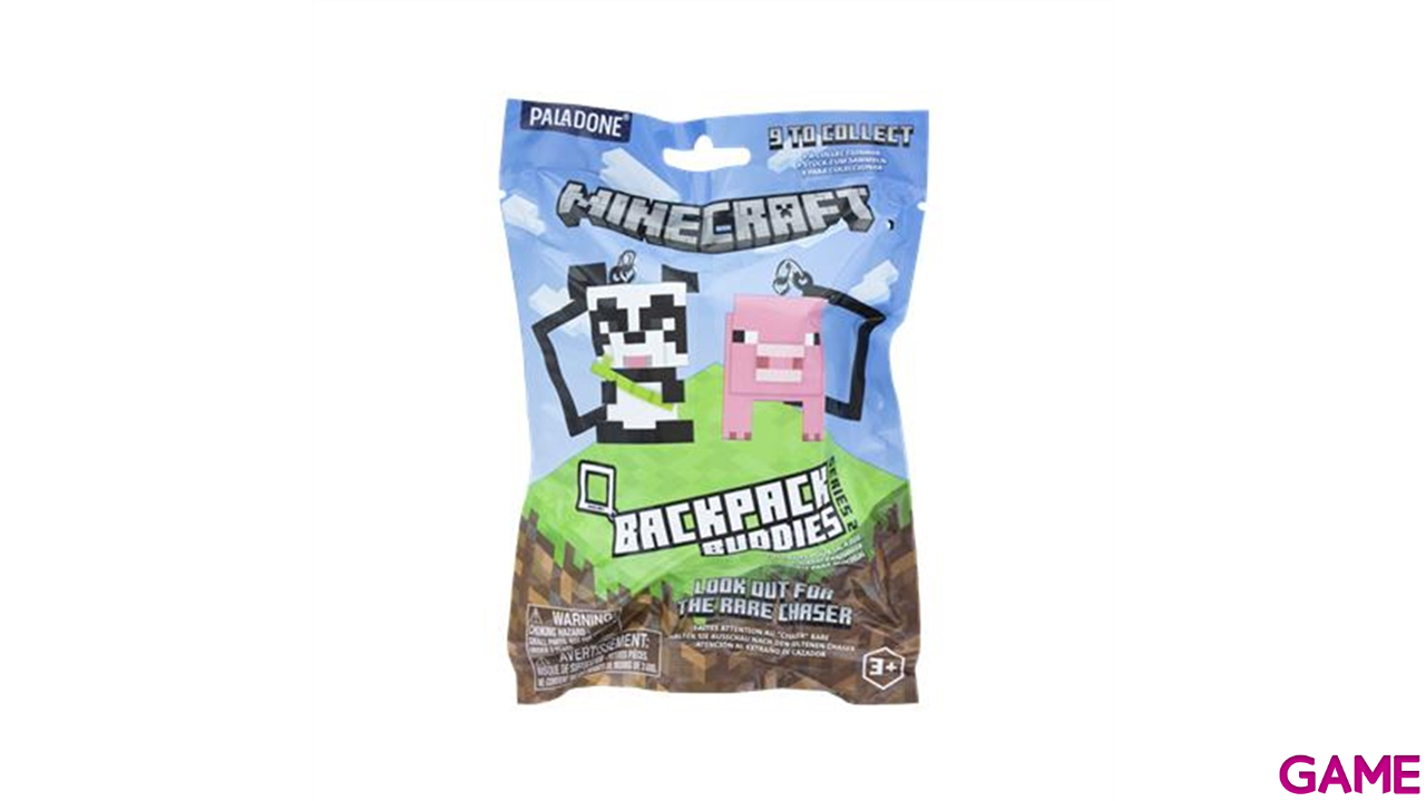 Colgante 3D figuras Minecraft para mochilas y bolsos (surtido)-1