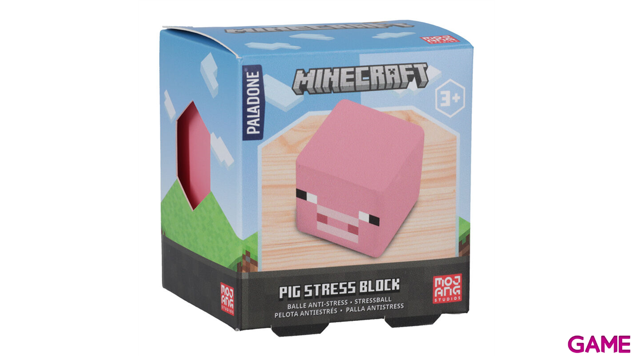 Surtido de muñecos antiestrés de Minecraft con licencia oficial de MINECRAFT.-0