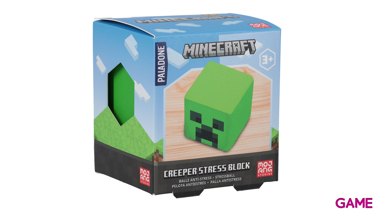 Surtido de muñecos antiestrés de Minecraft con licencia oficial de MINECRAFT.-2