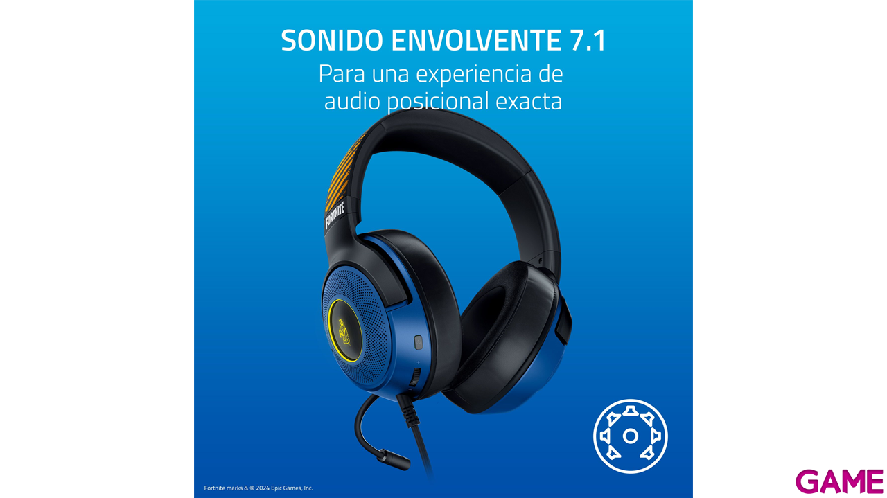 Razer Kraken V3 X - Fortnite Edition - Auriculares Gaming-8