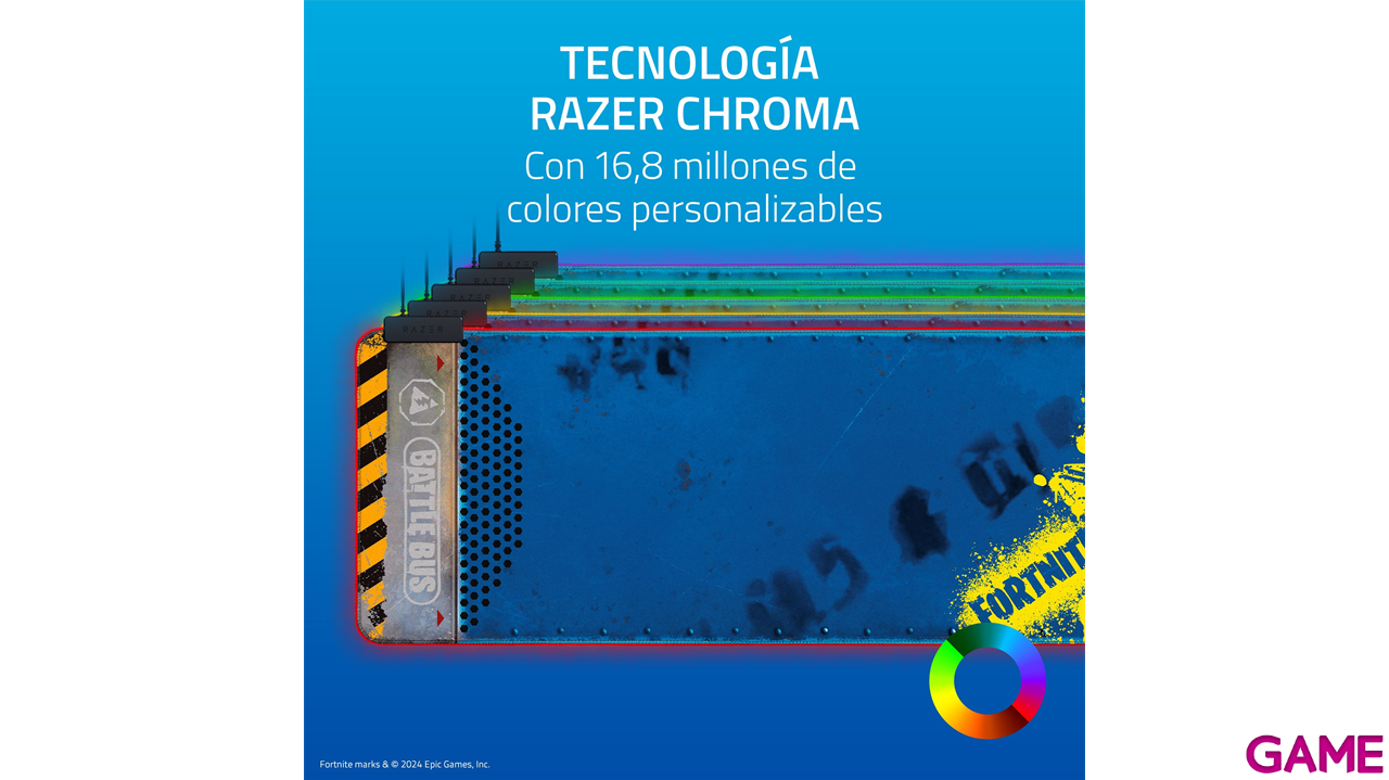 Razer Goliathus Chroma - Fortnite Edition Extended - Alfombrilla Gaming-2