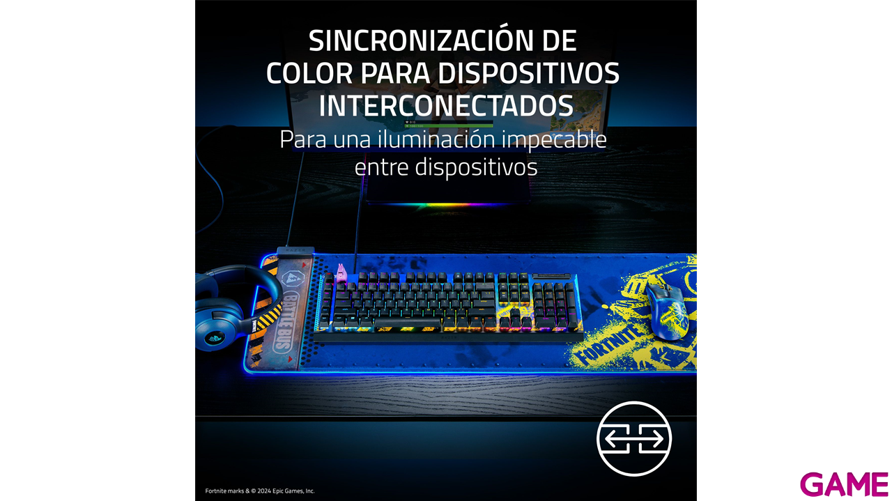 Razer Goliathus Chroma - Fortnite Edition Extended - Alfombrilla Gaming-6