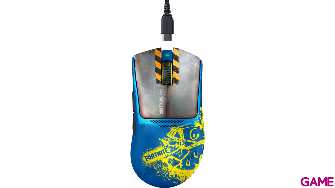 Razer DeathAdder V3 Pro Wireless - Fortnite Edition - Raton Gaming-0