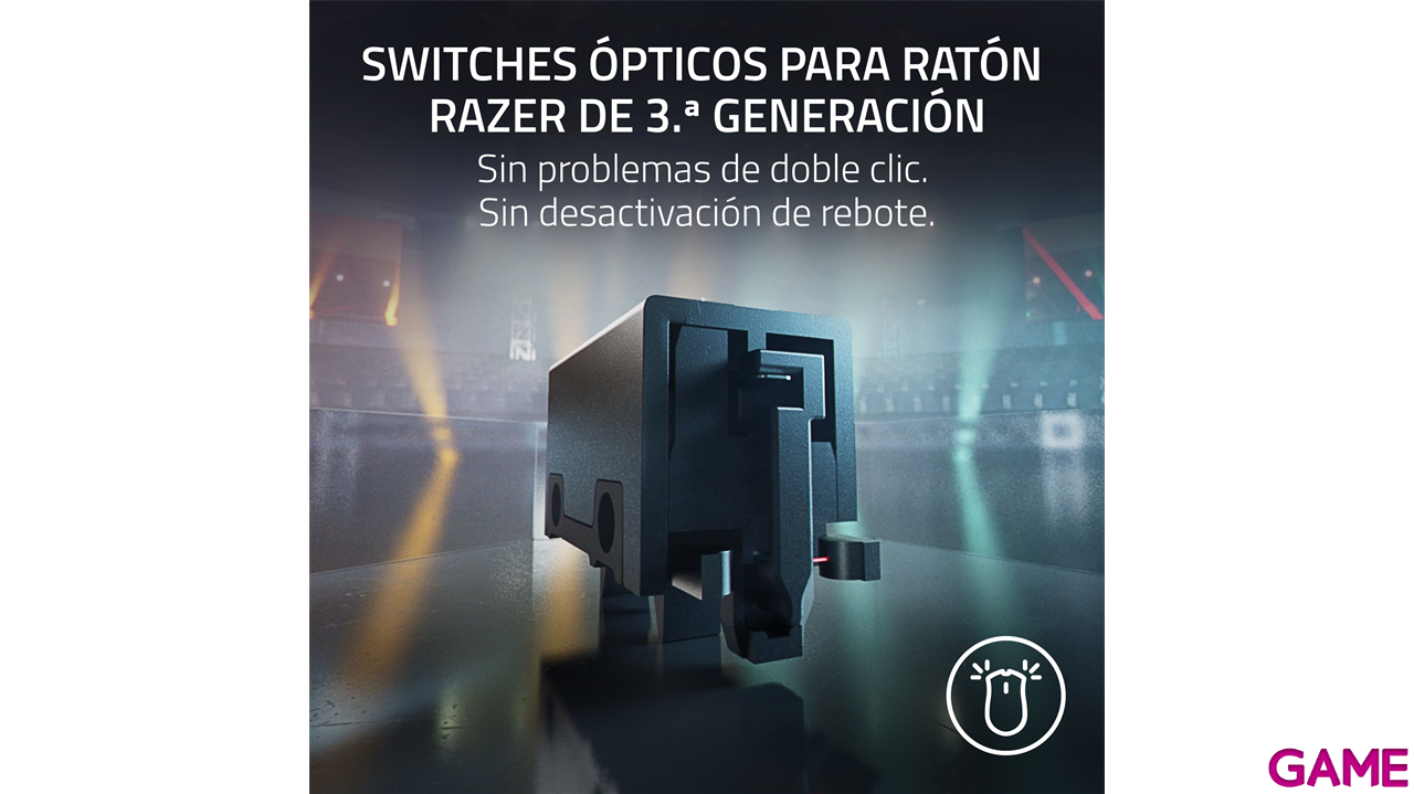 Razer DeathAdder V3 Pro Wireless - Fortnite Edition - Raton Gaming-2